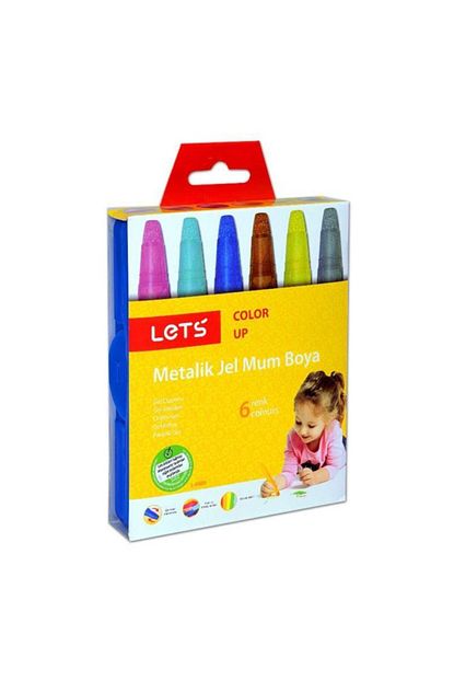Lets Metalik Jel Mum Boya 6 Renk L 6686 Trendyol