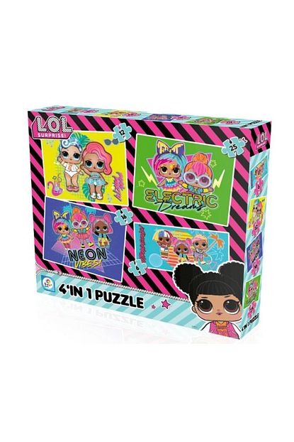 Nubutik S Kiz Cocuk Anaokul 4 In 1 I Puzzle Trendyol