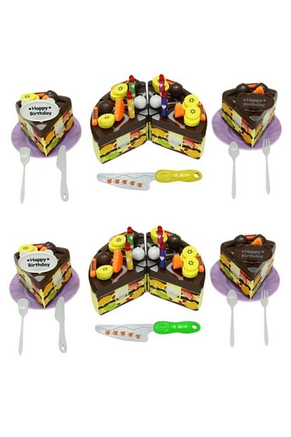Bircan Oyuncak Kutulu Pasta Kesme Seti Happy Birthday Party Set Dogum Gunu Pasta Trendyol