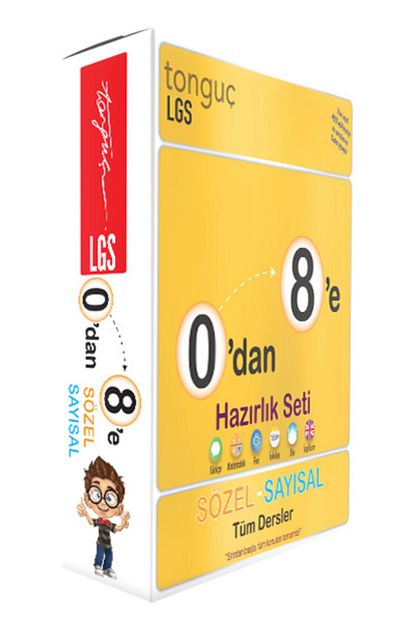 Tonguc Akademi 0 Dan 8 E Hazirlik Seti Trendyol