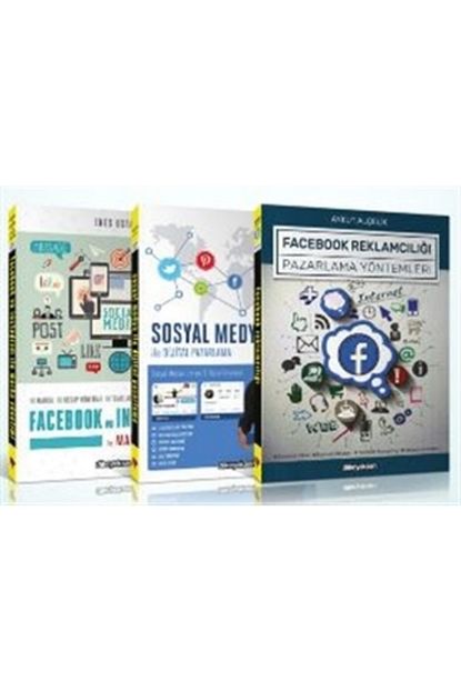 Dikeyeksen Yayin Dagitim Facebook Instagram Ve Sosyal Medya Reklamcilig I Egitim Seti 3 Kitap Trendyol