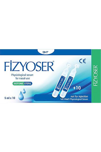 Phymer Fizyoser Serum Fizyolojik Kullanimlik Flakon 10 Adet 5ml Trendyol