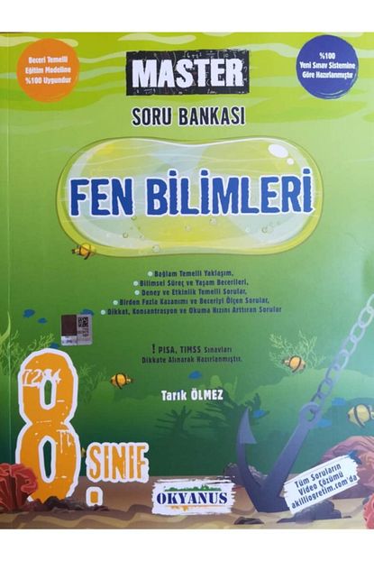 Okyanus Yayinlari 8 Sinif Lgs Master Fen Bilimleri Soru Bankasi 2021 Lgs Kitaplari Trendyol