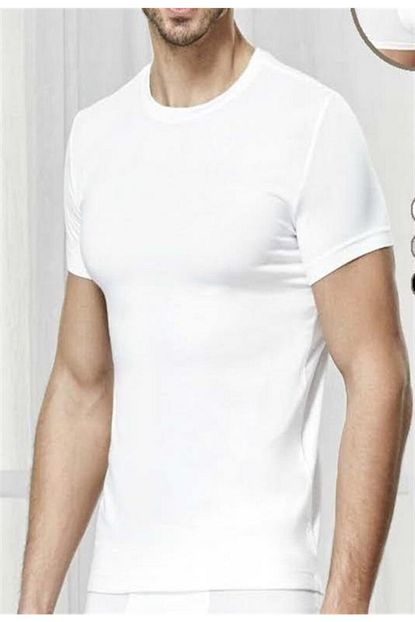 Seasoul Bambu Erkek Bisiklet Yaka Tshirt Trendyol