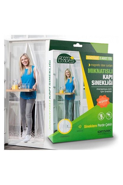 Greenleaves Miknatisli Kapi Sinekligi Beyaz 60x210 Cm Trendyol