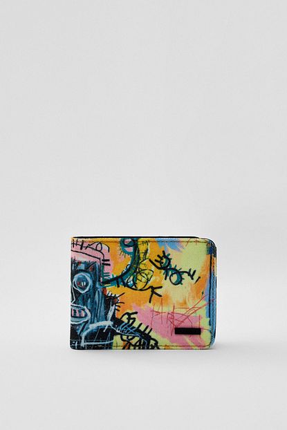 Pull Bear Erkek Renkli Basquiat Cuzdan 05817526 Trendyol