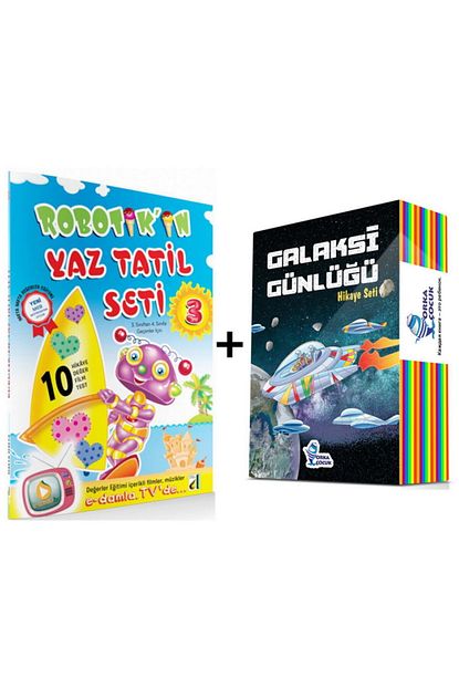 Damla Yayinlari 3 Sinif Robotik In Yaz Tatili Galaksi Yolculugu Hikaye Seti Toplam 20 Kitap Trendyol