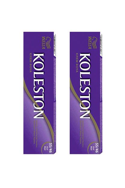Wella 2 Li Koleston Tup Boya Kizil Buyu 55 46 Sac Boyasi Trendyol