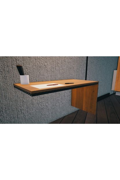 Worldwooden L Ahsap Ofis Calisma Masasi Trendyol