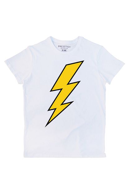 Presstish Thunder Tasarim Baskili Erkek Tisort Trendyol