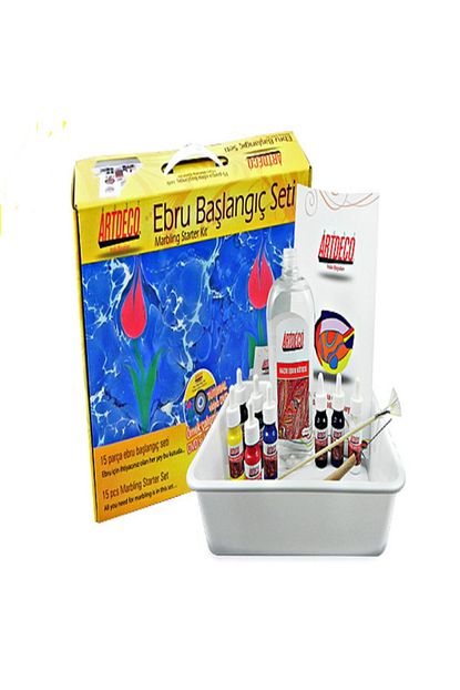 Artdeco Ebru Boyama Seti Cantali 8 Li Es 8 Trendyol