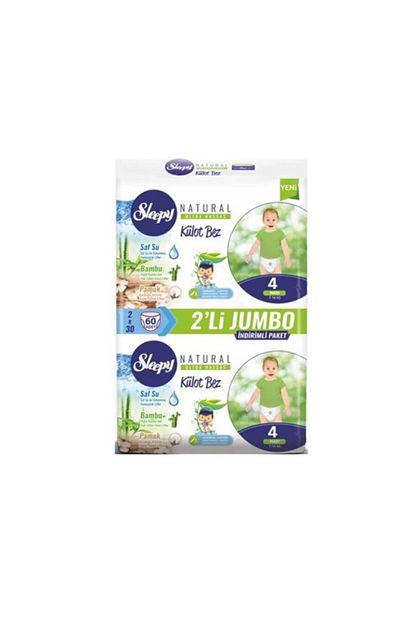 Sleepy Natural Kilotlu Bebek Bezi Ikili Paket 4 Numara 30x2 60 Adet Trendyol