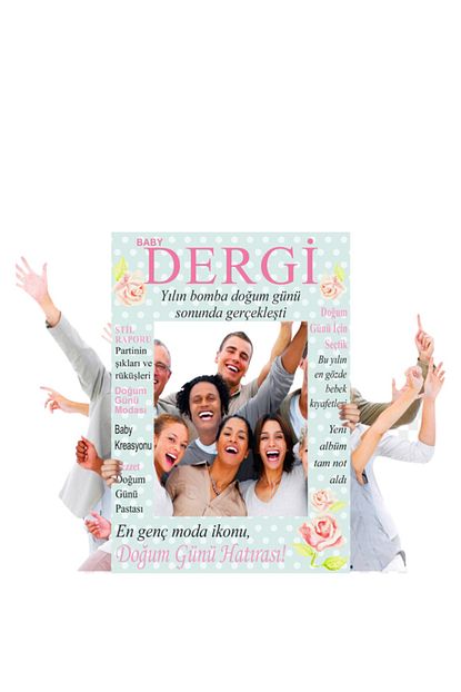 Parti Cocuk Dogum Gunu Fotograf Cekilme Cercevesi Trendyol