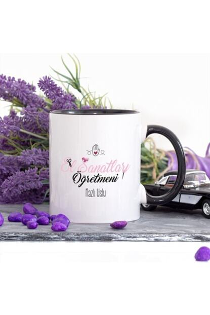 Pi Ithalat Kisiye Ozel El Sanatlari Ogretmeni Kupa Bardak Lacivert Trendyol