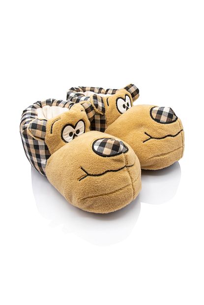 Twigy Tw Gofy Kahve Erkek Hayvanli Terlik Trendyol