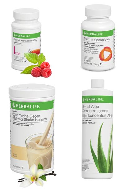 Herbalife Yag Yakici Set 1 Vanilya 1 Ahududu Cay Aloe Icecek Thermo Trendyol
