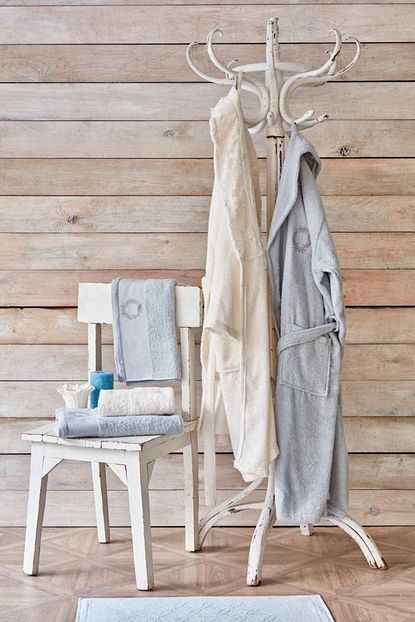 Karaca Home Silvio Dantelli Offwhite Su Yesili Bornoz Seti 3 Parca Trendyol