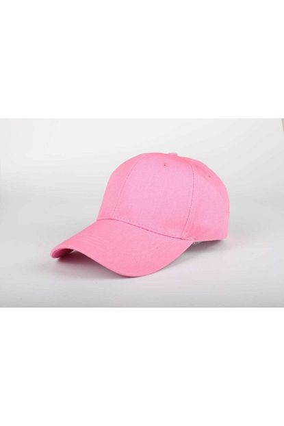 Siyasa Duz Renk Cap Pembe Unisex Erkek Kadin Sapka Kep Trendyol