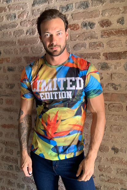 Trendyol Man Cok Renkli Erkek T Shirt Tmnss20ts1466 Trendyol