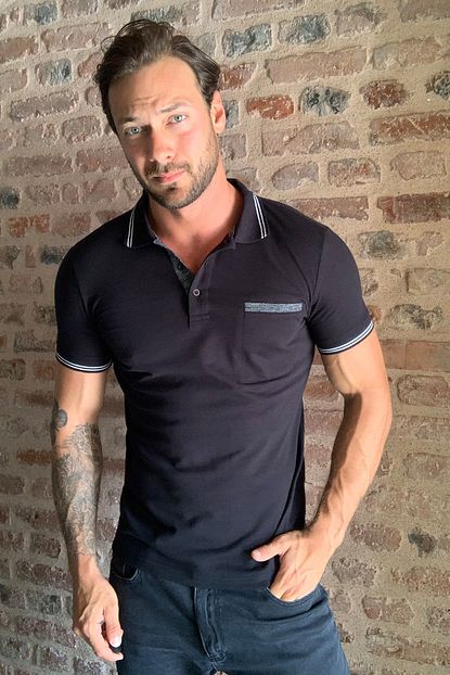 Trendyol Man Siyah Erkek Polo Yaka T Shirt Tmnss20po0017 Trendyol