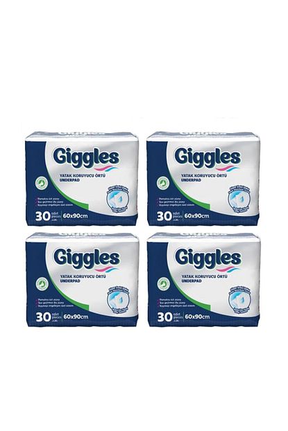 giggle s yatak koruyucu ped 120 adet ortu bebek yasli hasta fiyati yorumlari trendyol