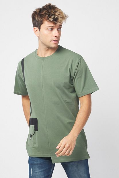 Jack Morino Cep Detayli Oversize Erkek Tisort 2088 Trendyol