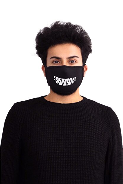 Shapeyou Dis Desenli Agiz Maskesi Trendyol