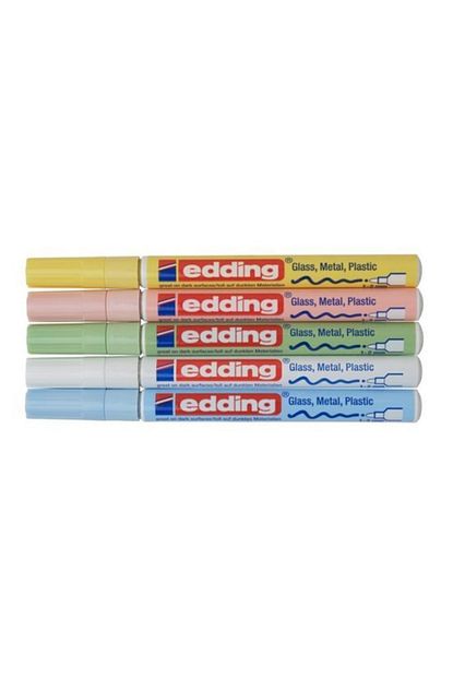 Edding Dekorasyon Markoru E 751 Pastel Renkler 4 Renk Trendyol