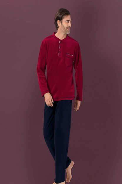 Patalya Erkek Polar Pijama Takim Trendyol