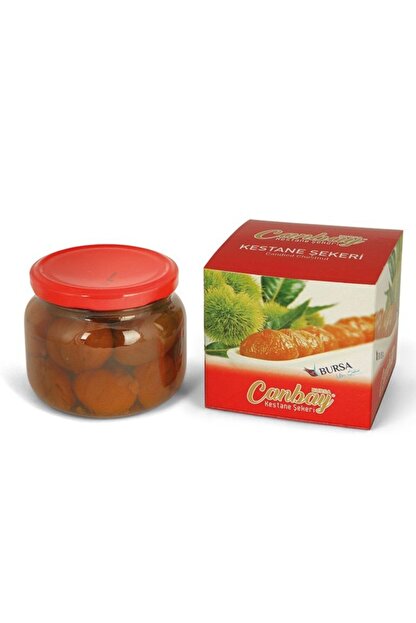 Canbay Kestane Sekeri Duble Cam Kavanoz 770 Gr Brut Trendyol