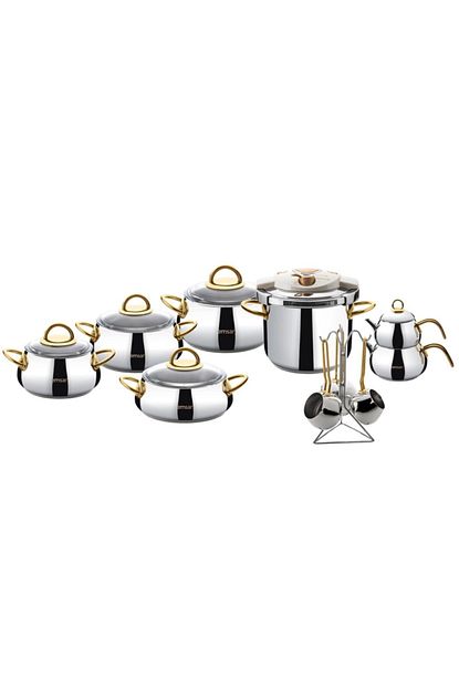 emsan everest gold 17 parca celik ceyiz set fiyati yorumlari trendyol