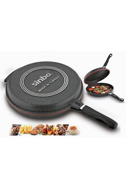 Sinbo Sp 5222 Cift Tarafli Dokum Tava Trendyol