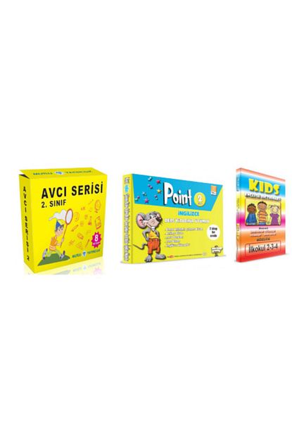 Mutlu Yayincilik 2 Sinif Avci Seti Point Ingilizce Kitabi Sozluk Trendyol