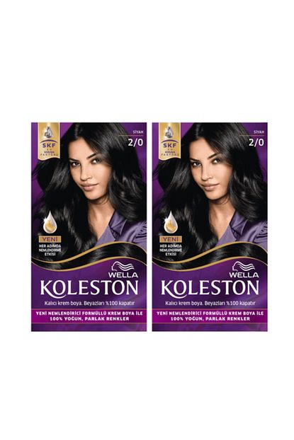 koleston kit 2 0 siyah x 2 adet sac boyasi fiyati yorumlari trendyol