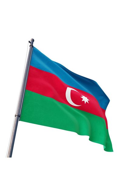 azerbaycan bayragi 200x300 cm rasel kumas dijital baski