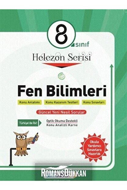 Altin Nokta Yayinlari 8 Sinif Helezon Serisi Fen Bilimleri Trendyol