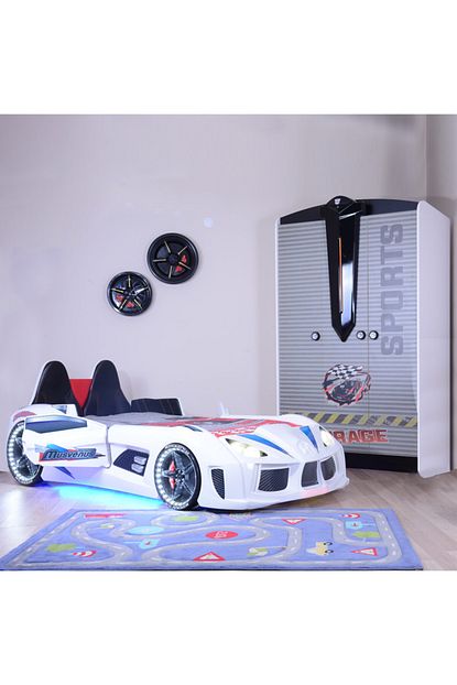 setay audi v7 beyaz full ledli koltuklu
