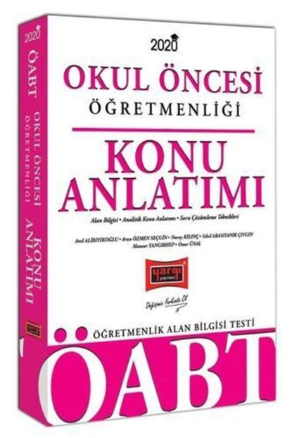 Yargi Yayinlari 2020 Kpss Oabt Okul Oncesi Ogretmenligi Konu Anlatimi Trendyol