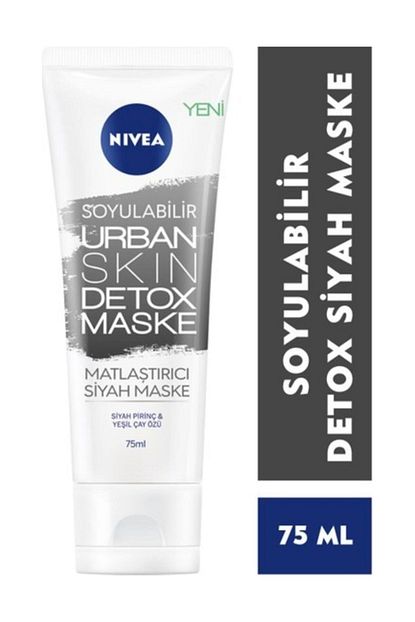 Nivea Urban Skin Detox Soyulabilir Siyah Maske 75 Ml Fiyati Yorumlari Trendyol
