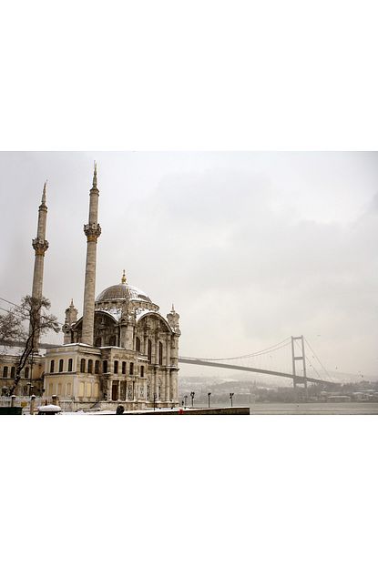 orhunstore ortakoy camii 3d poster 3