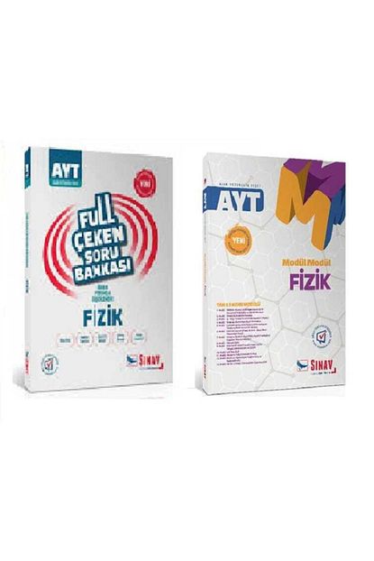Sinav Yayinlari Tyt Ayt Fizik Soru Konu 2 Kitap Trendyol