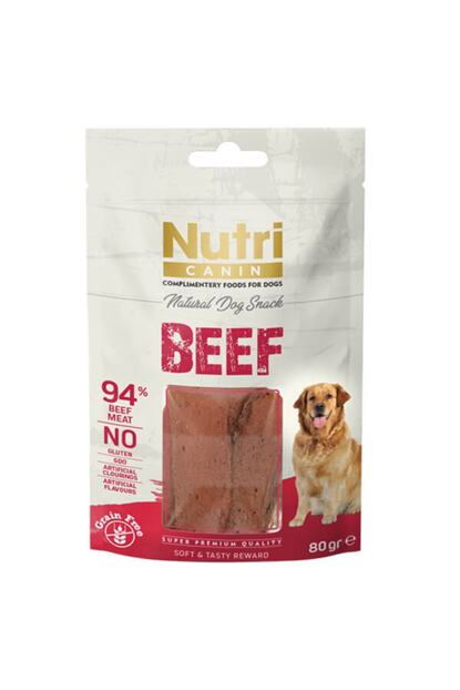 Nutri Canin Sigir Etli Tahilsiz Kopek Odul Mamasi 80 Gr Trendyol