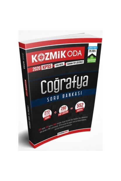 Kozmik Oda Yayincilik 2020 Kpss Cografya Soru Bankasi Pdf Cozumlu Kozmik Oda Yayinlari Trendyol