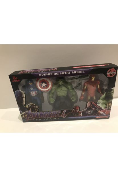 Avengers Polat Avm Hero Figurleri Kaptan Amerika Hulk Iron Man Trendyol