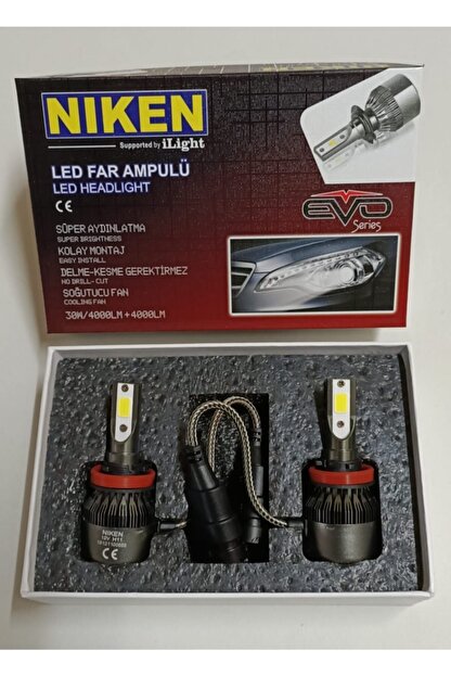 niken niken h11 led xenon evo serisi far ampul fiyati yorumlari trendyol