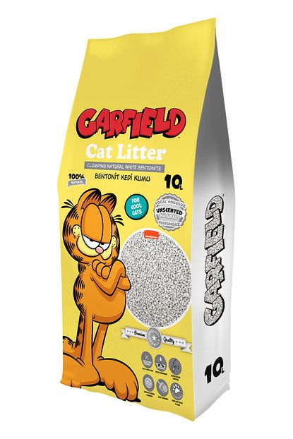 Garfield 10l Naturel Dogal Kokusuz Kedi Kumu Trendyol