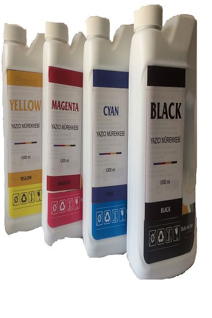 Cnrky Epson Uyumlu 4 Renk X 1000 Ml Bitmeyen Kartuslu Yazici Murekkebi 4 Lt Trendyol