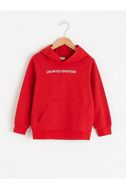 Lc Waikiki Erkek Cocuk Kirmizi Sweatshirt Trendyol