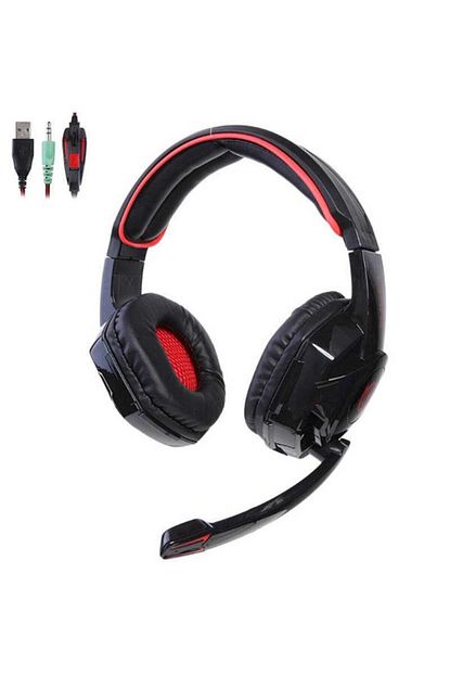 Blupple Tc G1000 Kulak Ustu Oyuncu Gaming Kulakligi Siyah Kirmizi Genc Cocuk Yuksek Kalite Ses Trendyol