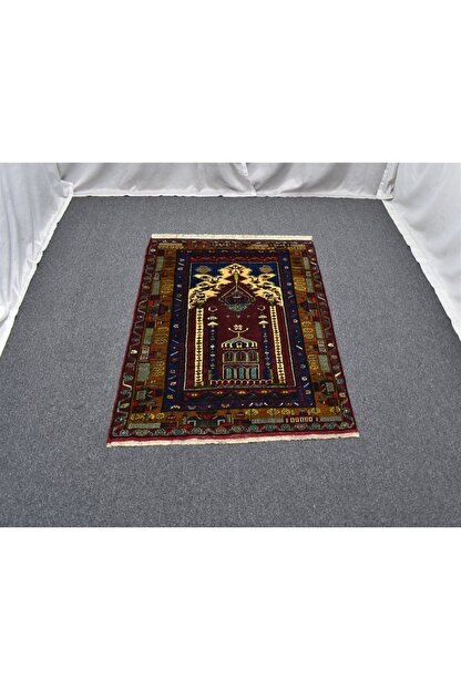 Zehra Abla Hali El Dokuma Kirmizi Cicekli Isparta Yun Hali Fiyati Yorumlari Trendyol